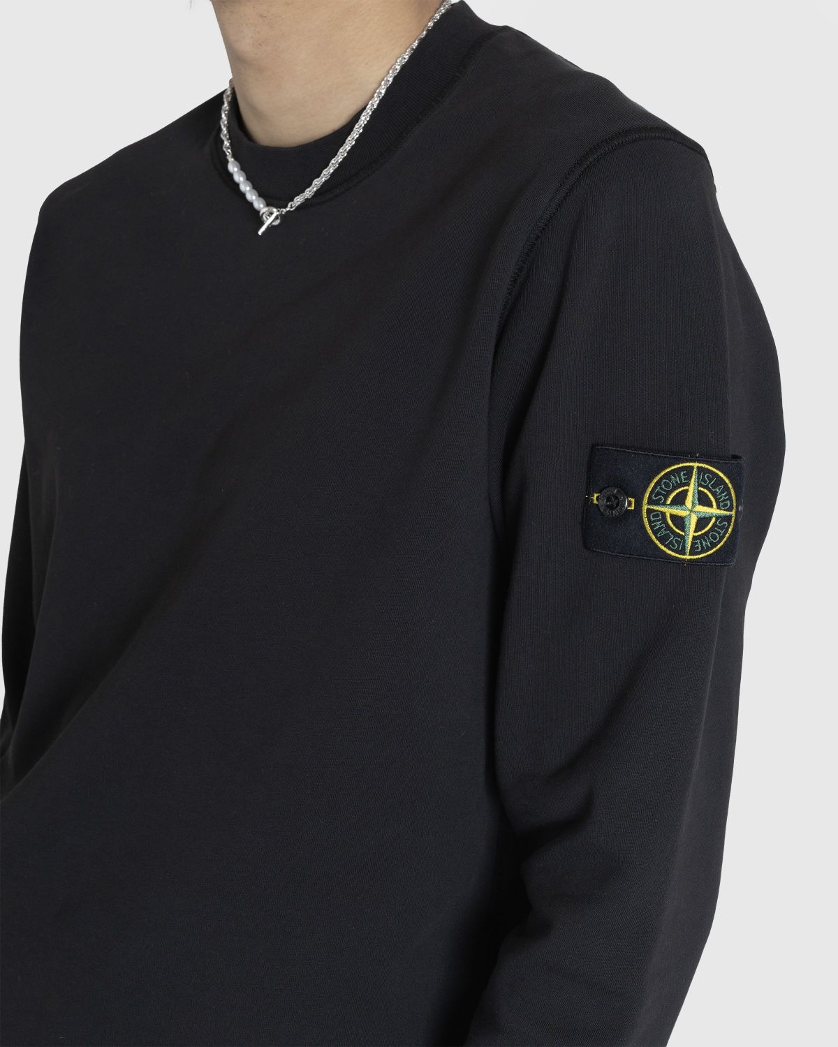 Crewneck stone outlet island black